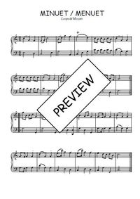 Menuet en do - 